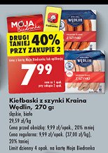 Kiełbasa śląska z szynki Kraina wędlin promocja