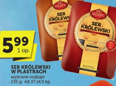 Ser kr贸lewski w plastrach Sierpc promocja w ABC