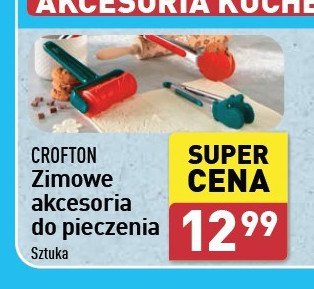 Wałek do pierników + szczypce Crofton promocja w Aldi