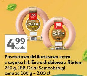 Pasztet delikatesowy extra z filetem Jbb bałdyga promocja