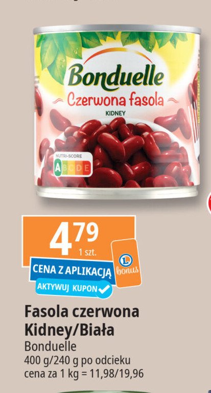 Fasola biała Bonduelle promocja