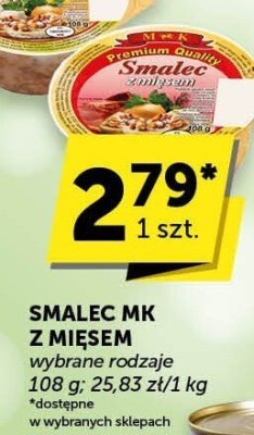 Smalec MK z mięsem promocja w Euro Sklep