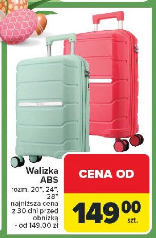 Walizka abs 28" promocja
