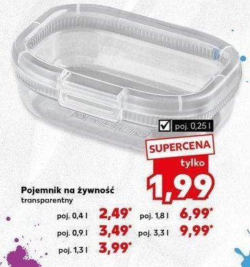 Pojemnik na żywność 400 ml promocja