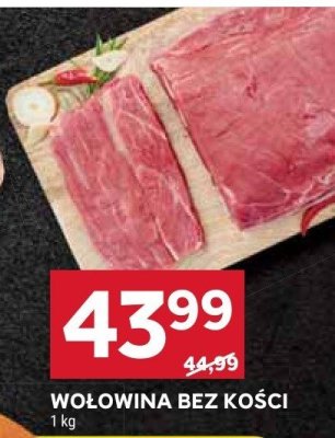 Wołowina bez kości promocja w Stokrotka