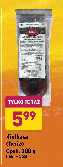 Kiełbasa chorizo promocja w Selgros