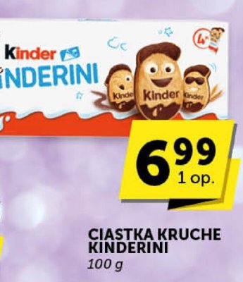 Ciastka kruche KINDERINI promocja w Groszek