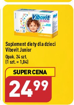Saszetki cytrynowe VIBOVIT BOBAS promocja