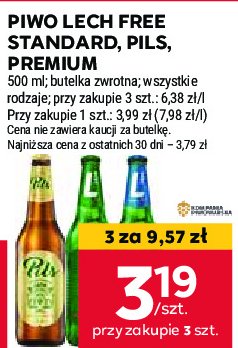 Piwo Lech pils promocja