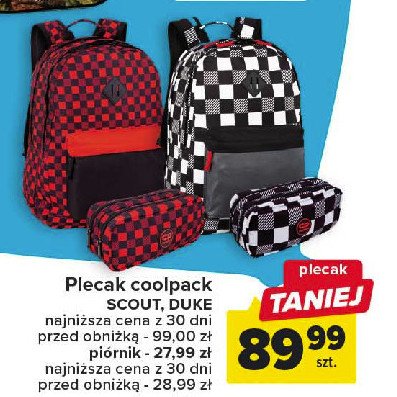 Plecak młodzieżowy scout Coolpack promocja