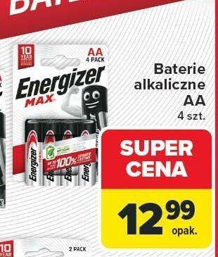 Baterie alkaliczne aa promocja w Carrefour