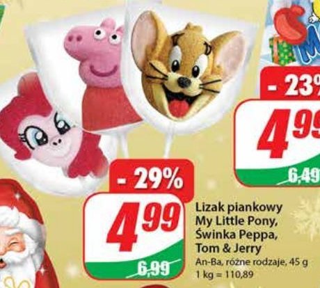 Lizak piankowy peppa pig AN-BA promocja