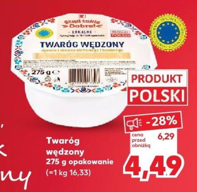 Twaróg wędzon promocja w Kaufland