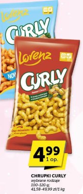 Chrupki Curly Lorenz promocja w Euro Sklep