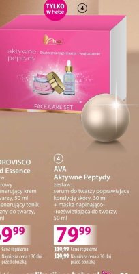 Zestaw kosmetyczny AVA Aktywne Peptydy promocja w Hebe