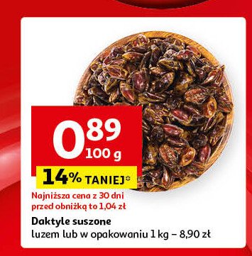 Daktyle suszone promocja