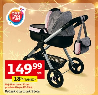 Wózek dla lalek Style promocja w Auchan