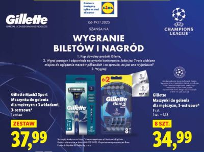 Maszynka do golenia promocja w Lidl