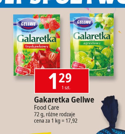 Galaretka truskawkowa Gellwe promocja