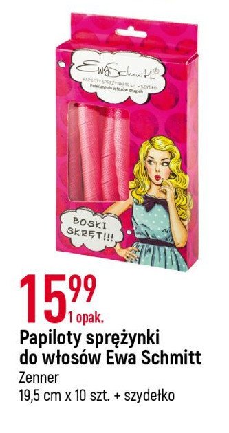 Papiloty spr臋偶ynki + szyde艂ko Ewa schmitt promocja