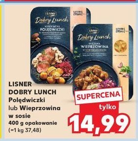 Duszona wieprzowina Lisner promocja w Kaufland