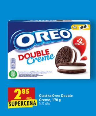 Ciastka double crema Oreo promocja