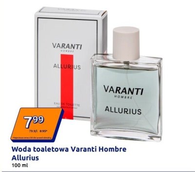 Woda toaletowa Varanti Hombre Allurius promocja w Action