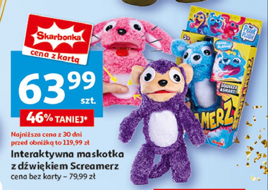 Maskotka screamerz Simba promocja