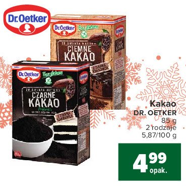 Kakao ciemne Dr. oetker promocja
