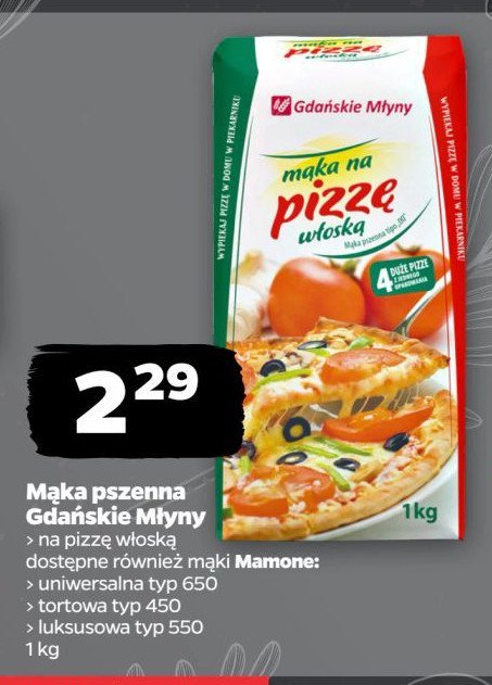 Mąka pszenna luksusowa Mamone promocja