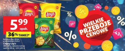 Chipsy Lay's promocja w Auchan