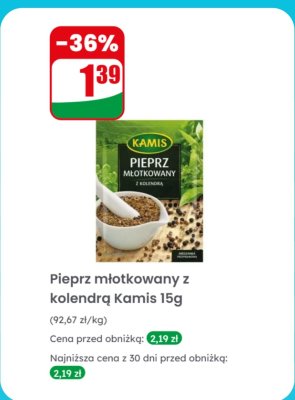 Pieprz młotkowany z kolendrą  promocja w Dino