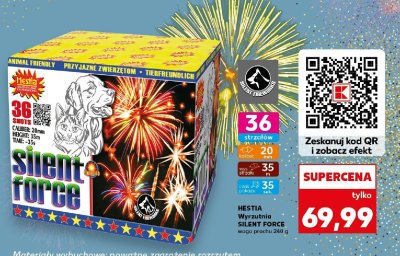 Wyrzutnia Silent Force promocja w Kaufland