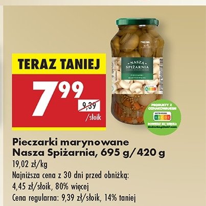 Pieczarki marynowane Nasza spi偶arnia promocja