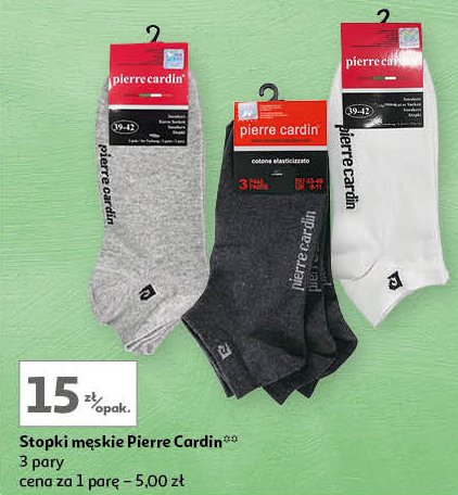 Stopki męskie Pierre cardin paris promocja