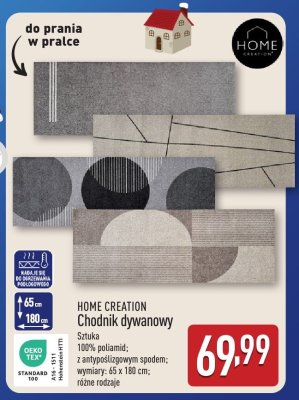 Chodnik dywanowy HOME CREATION promocja w Aldi