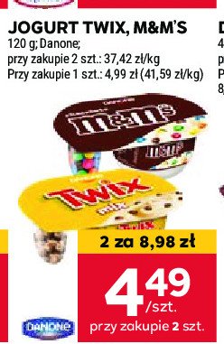 Jogurt Twix promocja w Stokrotka