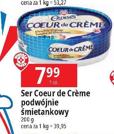 Ser podw贸jnie 艣mietankowy Wiod膮ca marka croises promocja