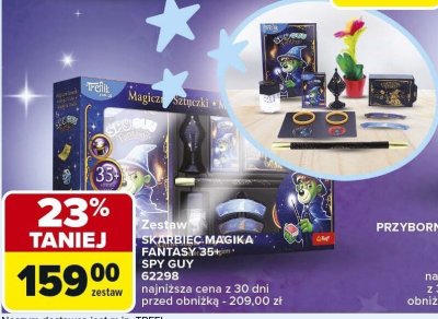 Zestaw SKARBIEC MAGIKA FANTASY 35+ SPY GUY Treflík promocja w Carrefour