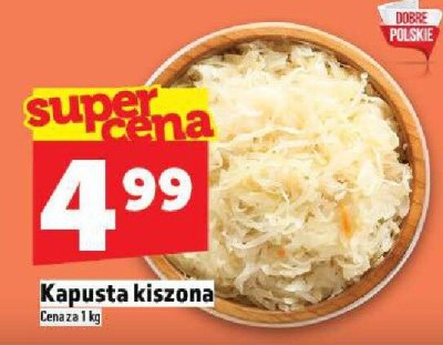 Kapusta kiszona promocja w TOPAZ