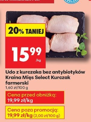 Udo z kurczaka bez antybiotyków Kurczak farmerski promocja w Biedronka