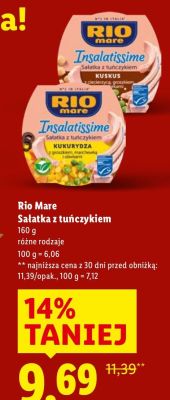 Sałatka z tuńczykiem promocja w Lidl