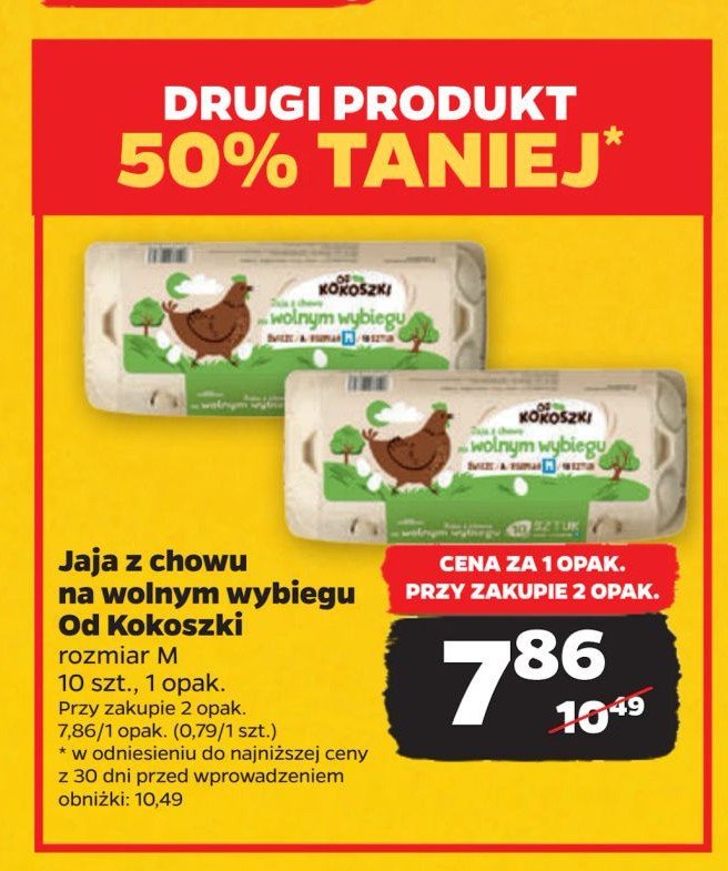 Jaja kl. m Od kokoszki promocja