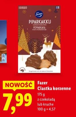 Ciastka korzenne kruche promocja w Lidl