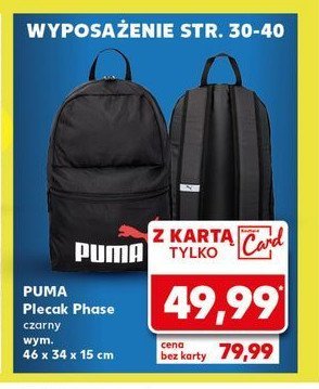 Plecak phase Puma promocja