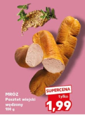 Pasztet wiejski wędzony promocja w Kaufland