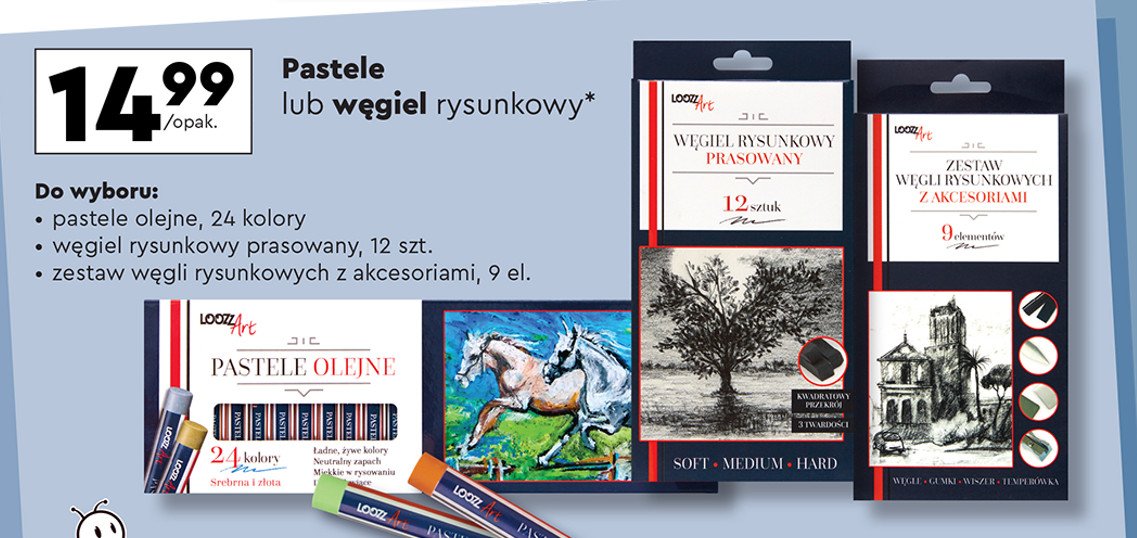 W臋giel rysunkowy prasowany Loozz art promocja