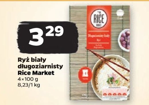 Ryż biały długoziarnisty Rice market promocja