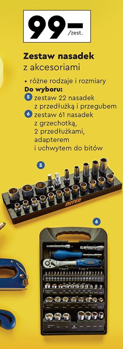 Bity z przedłużką Niteo tools promocja