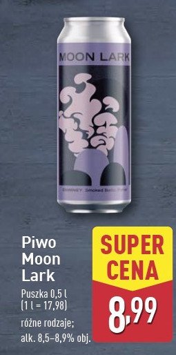 Piwo Moon lark promocja w Aldi